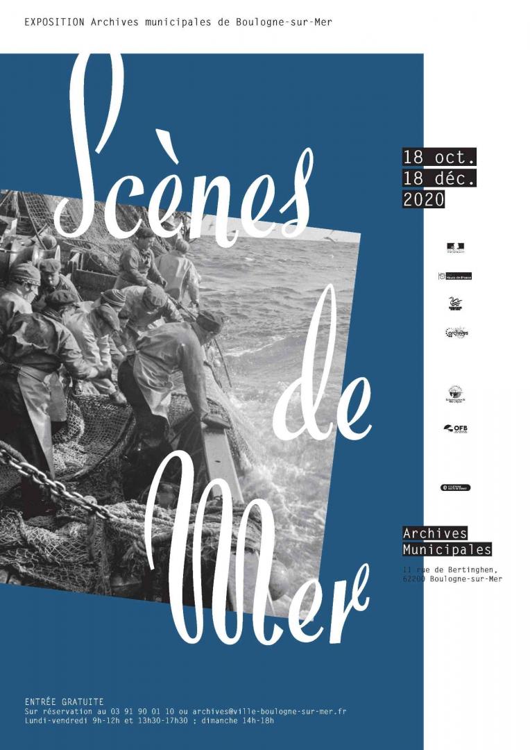 Exposition « Scènes de mer » aux Archives de Boulogne
