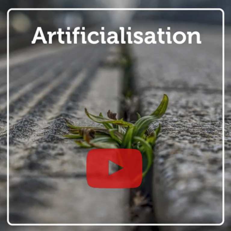 Indicateur vidéo - Artificialisation des sols