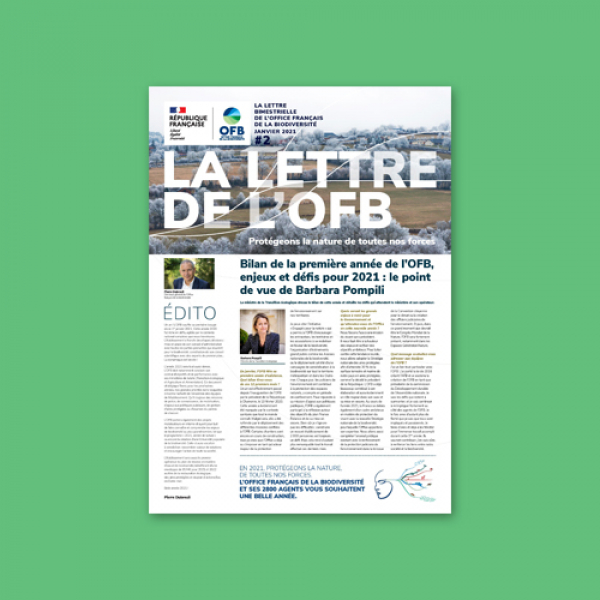 Couverture de la lettre de l'OFB #2