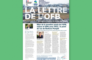 Couverture de la lettre de l'OFB #2