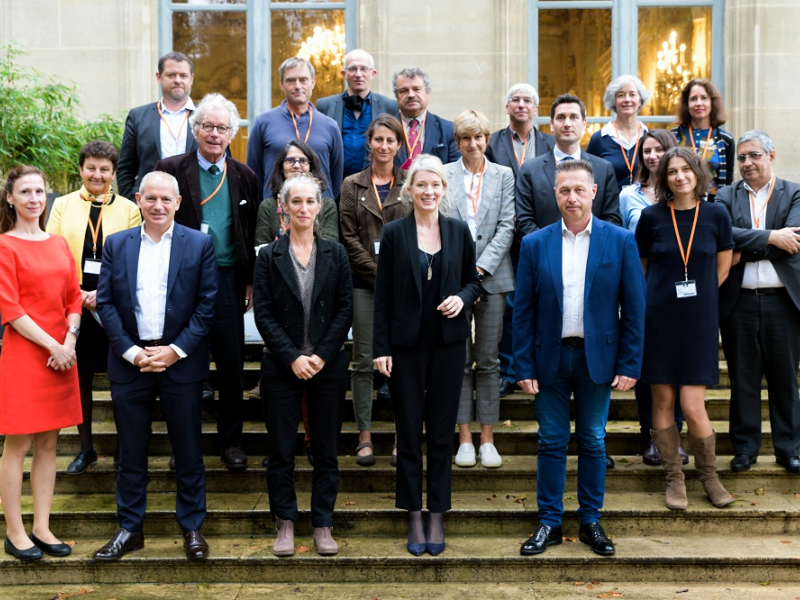 Membres de la Conférence des aires protégées à Paris en octobre 2021. Crédits : Damien Carles / Terra