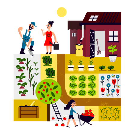 Je m’implique dans à un jardin partagé Je m’implique dans un jardin partagé