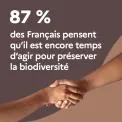 87 % des Français pensent qu'il est encore temps d'agir pour préserver la biodiversité