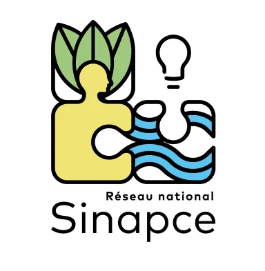 Logo du Réseau Sinapce, Sites innovants pour des activités en aires protégées compatibles avec les enjeux écologiques