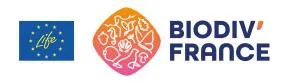Logo du projet Life Biodiv'France