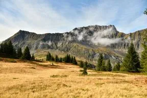 Paysage de montagne en Savoie