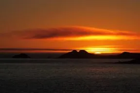 Photo des rochers du diamant, appartenant à la Réserve de chasse et de faune sauvage de Sud Saint-Pierre