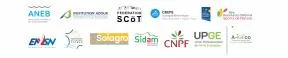 Logos des organisations nationales ou régionales en lien avec une politique sectorielle faisant partie du consortium du LIFE BIODIV'France