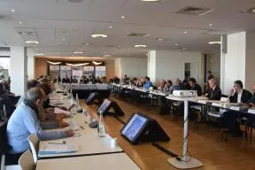 Conseil de gestion dConseil de gestion du Parc naturel marin de l'estuaire de la Gironde et de la mer des Pertuis, du 9 décembre 2019 à La Rochelleu Parc naturel marin de l'estuaire de la Gironde et de la mer des Pertuis, du 9 décembre 2019 à La Rochelle. Crédit photo : Cécile Barreaud / OFB