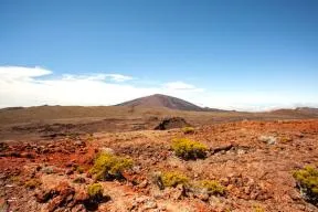 Photo vue sur le piton de la fournaise