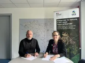Signature de la convention de pêche entre l'OFB et la FDAAPPMA 35