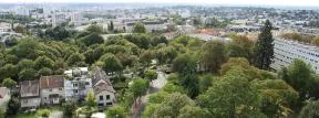 Vue des toits de l'avenue de Verdun © C.VOISIN