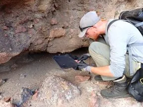 Photo d'une opération de dératisation sur l'îlot de Gargalu, en Corse