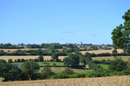Photo d'un bocage dans le Calvados