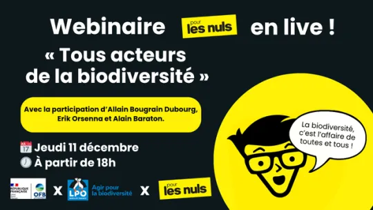 Illustration webinaire Tous acteurs de la biodiversité