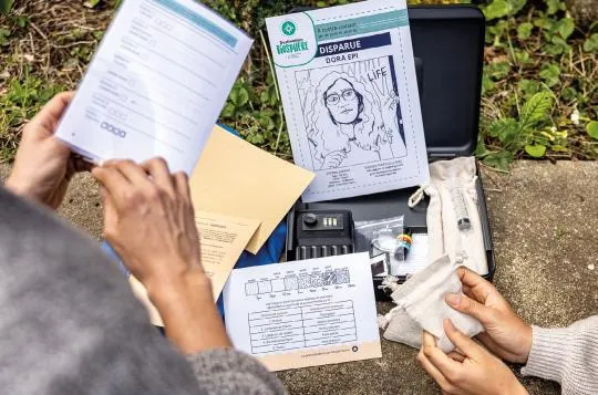 Photo des manuels d'un escape game en faveur de la biodiversité