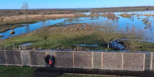 Photo de l'observatoire de la Grand'mare (Eure)