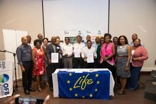 Les élus signataires de la Déclaration des Antilles