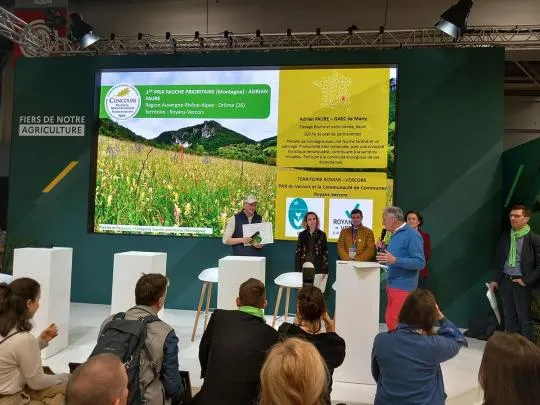 Photo de la cérémonie du Concours général des pratiques agro-ecologiques 2025